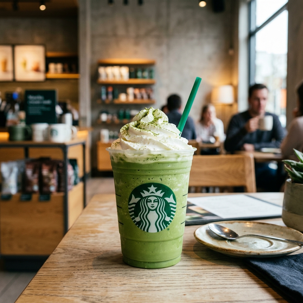 抹茶 クリーム フラペチーノ