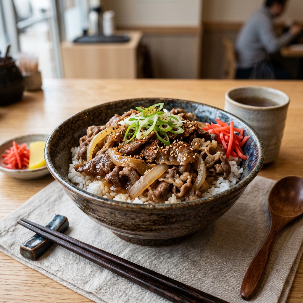 牛丼(並盛)